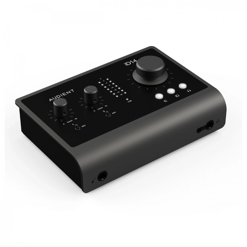 Audient ID14 MKII Interfaccia Audio USB-C 10 In - 6 Out con 2 Preamp Microfonici
