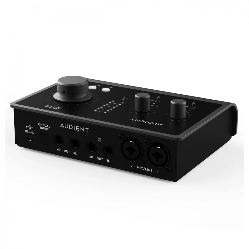 Audient ID14 MKII Interfaccia Audio USB-C 10 In - 6 Out con 2 Preamp Microfonici