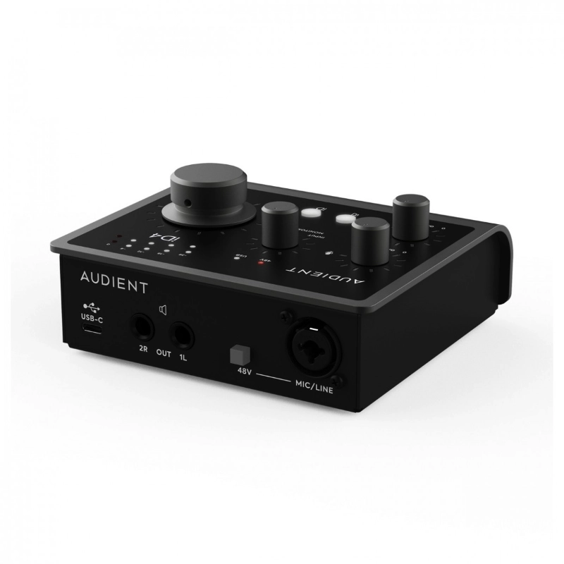 Audient ID4 MKII Interfaccia Audio USB-C 2 In - 2 Out con Preamp Microfonico