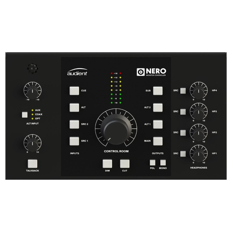 Audient NERO Controller Desktop per Monitor da Studio