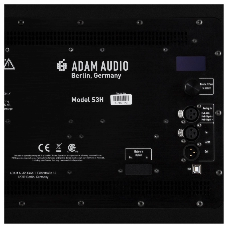 Adam S3H Studio Monitor