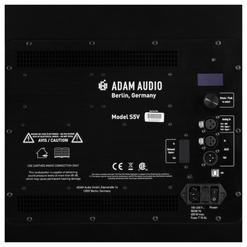Adam S5V Monitor da Studio 1100W