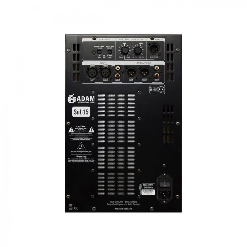 Adam Sub 15 Subwoofer Amplificato 15.5" 1000W