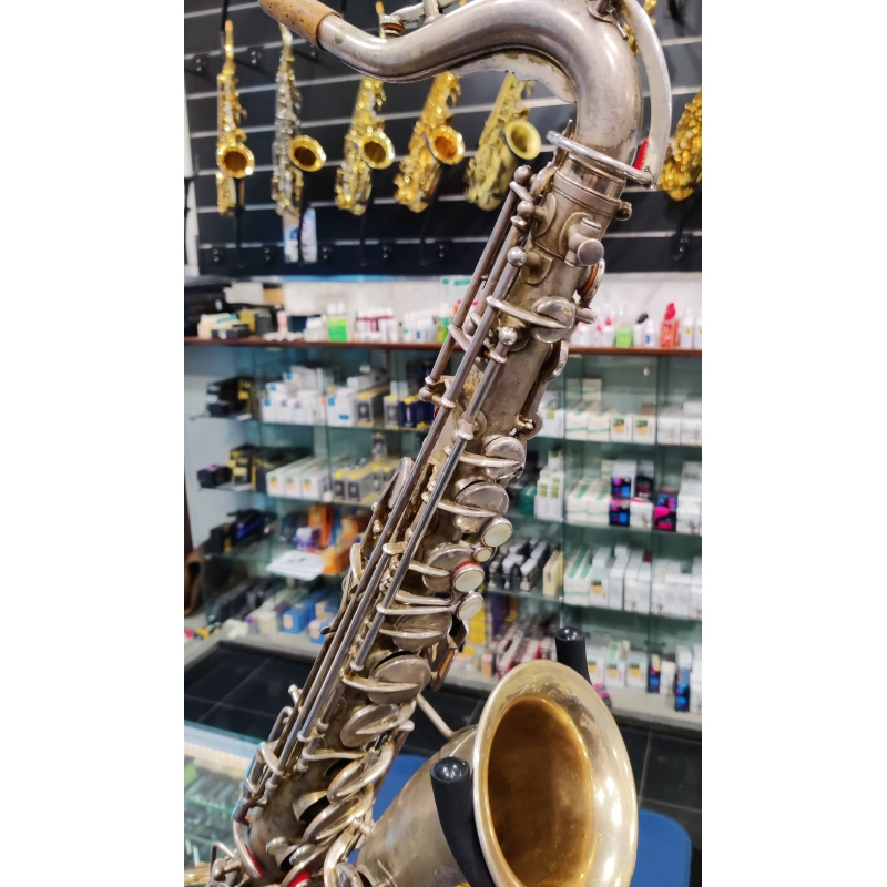 usato Buescher True Tone C Melody Sax in Do Argentato