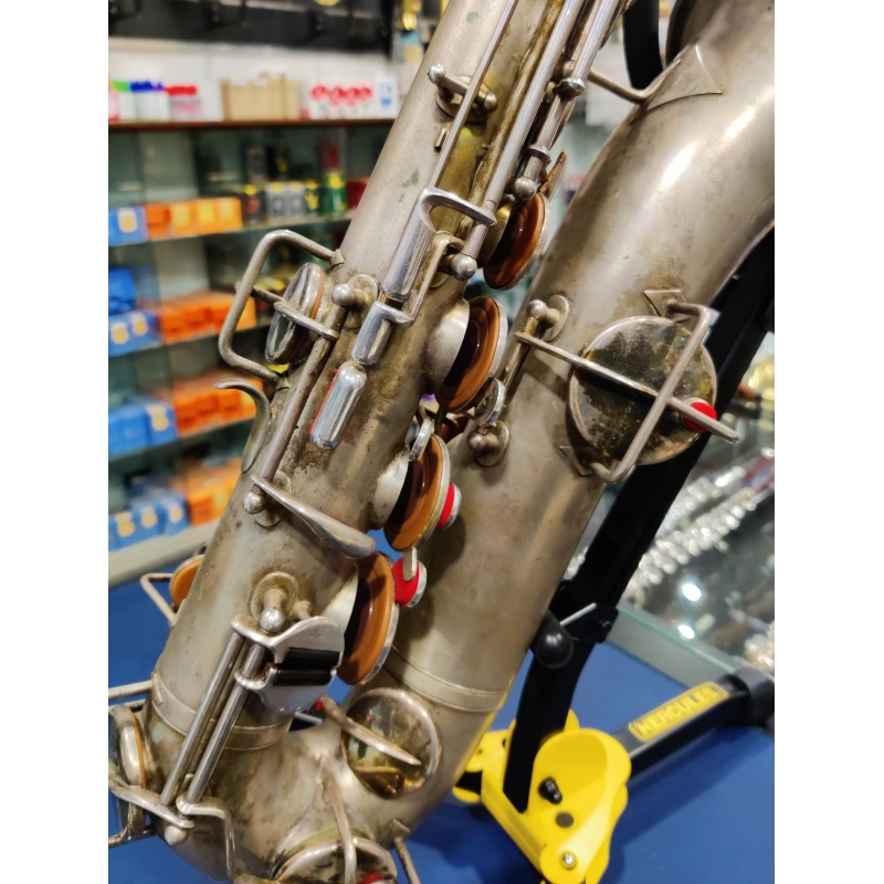 usato Buescher True Tone C Melody Sax in Do Argentato