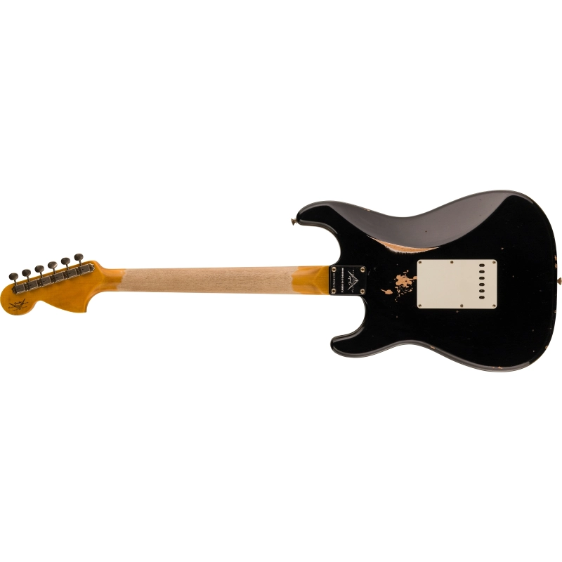Fender Custom Shop Limited Edition '67 Hss Strat® - Relic®, Aged Black 9236081324