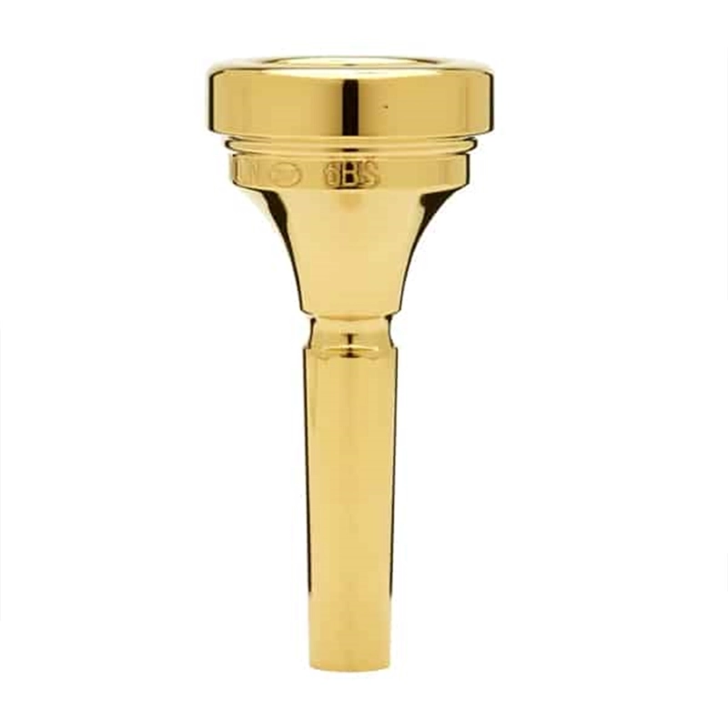 Denis Wick 4880-6BS Bocchino per Trombone Penna Larga Dorato