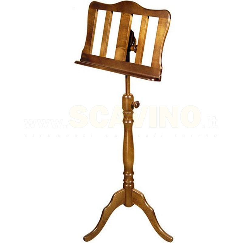 LEGGIO DA TERRA IN LEGNO STILE BAROCCO