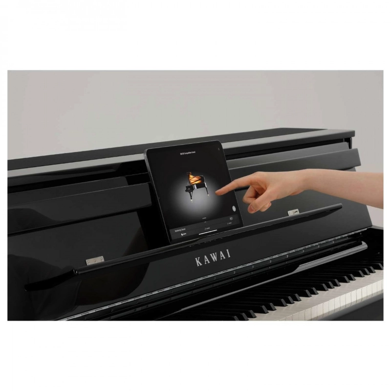 Kawai CA901EP  Pianoforte Digitale con Mobile Finitura Nero Lucido