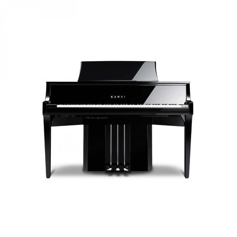Kawai Novus NV10S Pianoforte Digitale Ibrido Nero Lucido