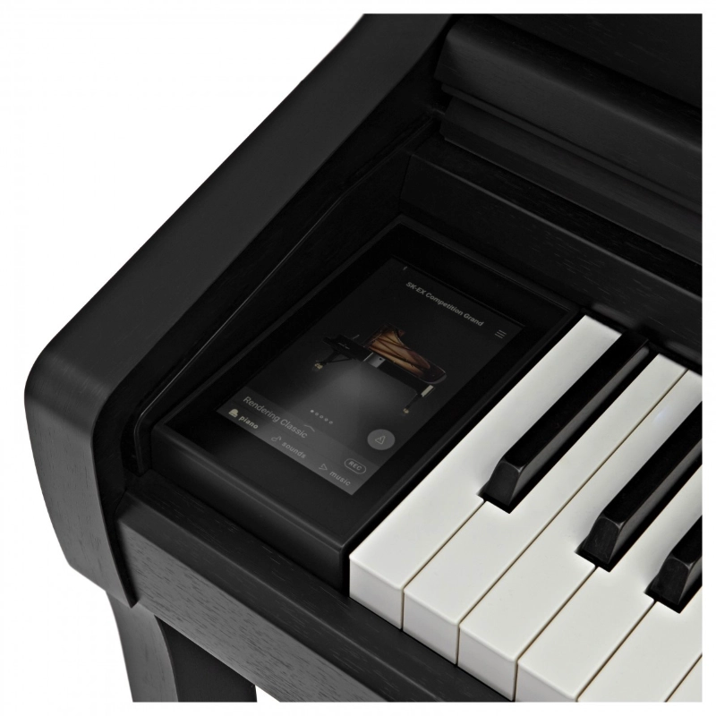 Kawai CA701B Black Pianoforte Digitale 88 Tasti Nero Satinato