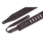 Levy's M17D-DBR Tracolla in pelle conciata al vegetale Dark Brown 2 1/2"