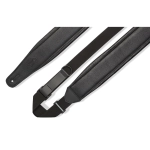 Levy's MRHGP-BLK Tracolla in pelle Right Height con tecnologia RipChord Black 3.5"