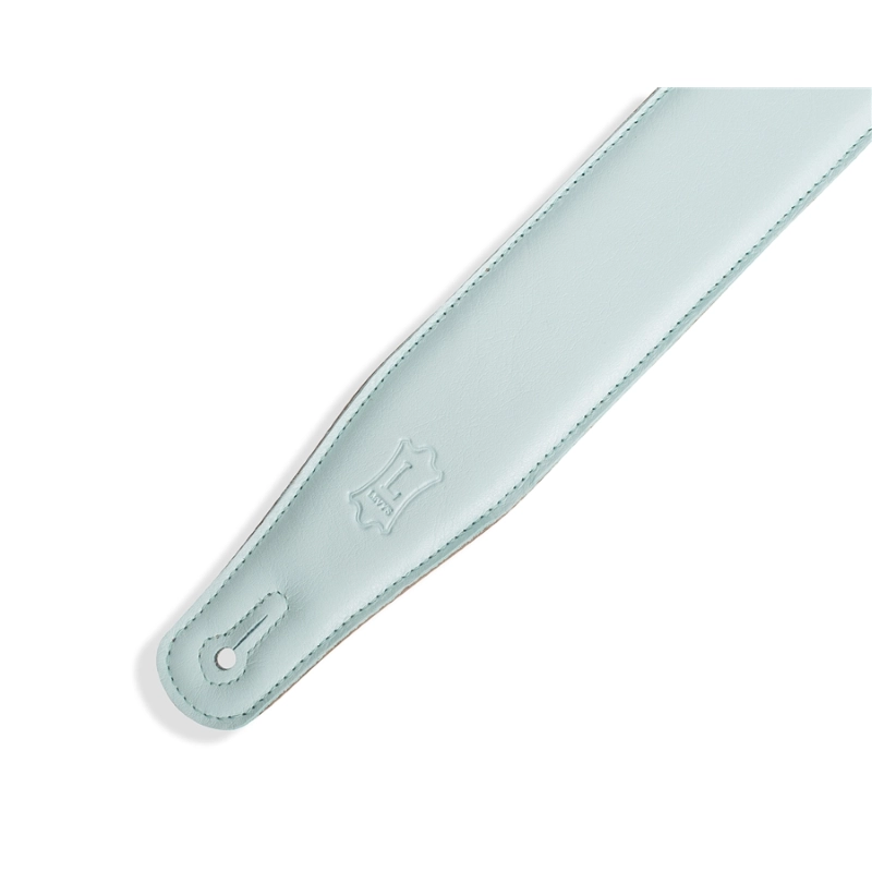 Levy's MRHGS-AQU Tracolla in pelle Right Height con tecnologia RipChord Light Blue Aqua 2.5"