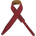 Levy's MS317AUR-FCA Tracolla in pelle scamosciata Red 2 1/2"