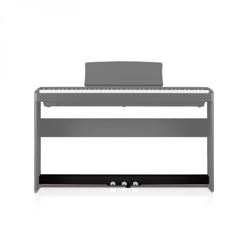 Kawai F351B Pedaliera a 3 Pedali per ES120 Nero