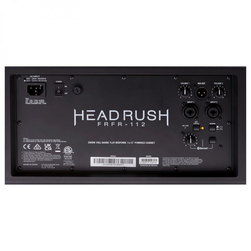 HeadRush FRFR112MKII Cabinet Chitarra da 2500W