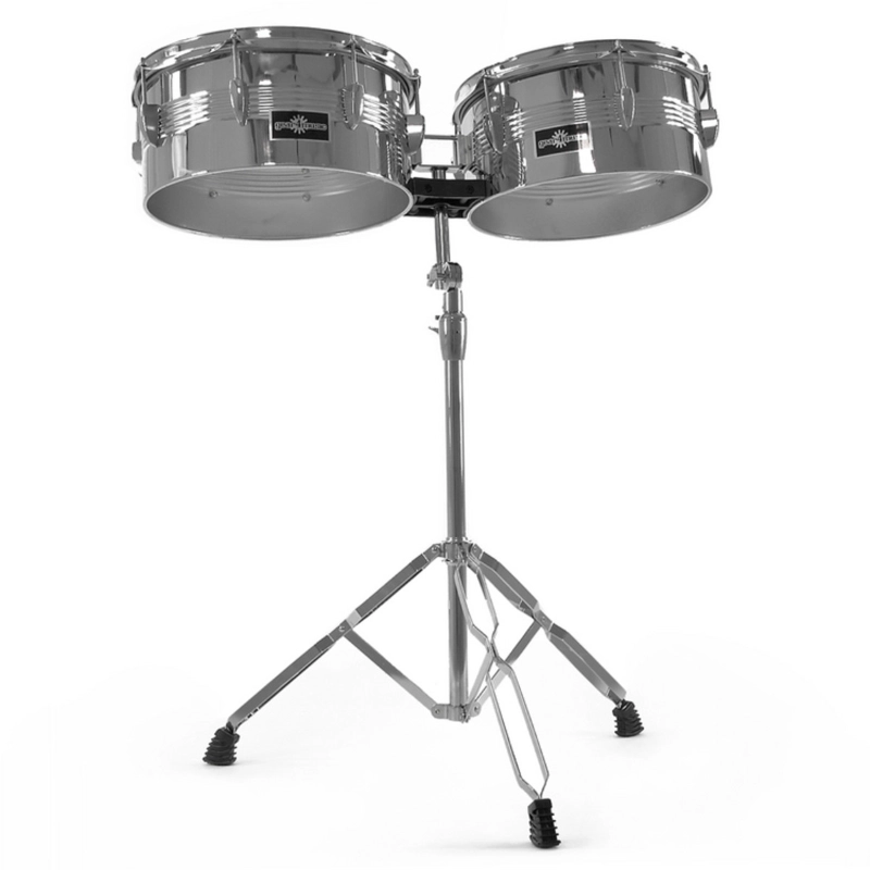 OYSTER TBS1413 TIMBALES  SET 13"+14" CON STAND