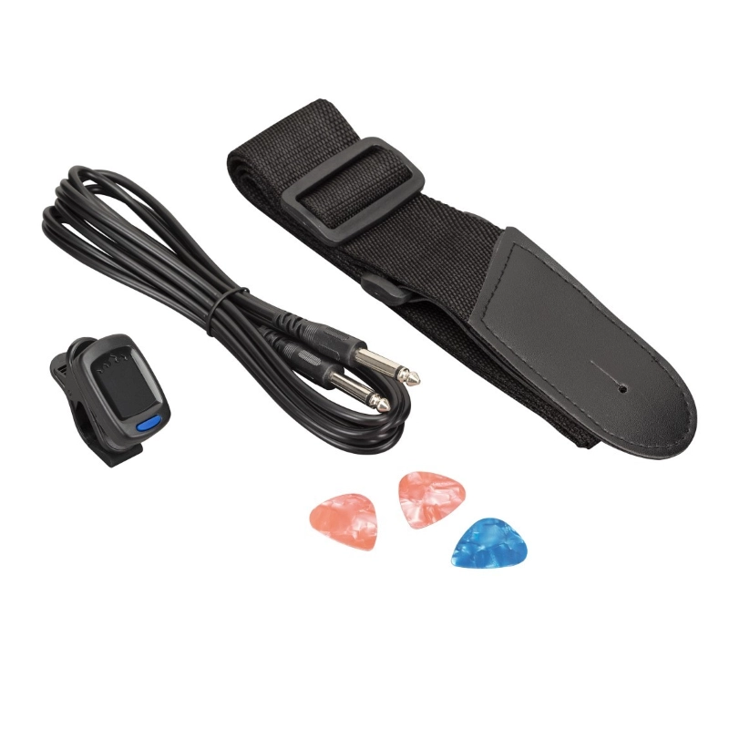 Soundsation RIDER GP 3TS Guitar pack Chitarra Elettrica strato 3 colori