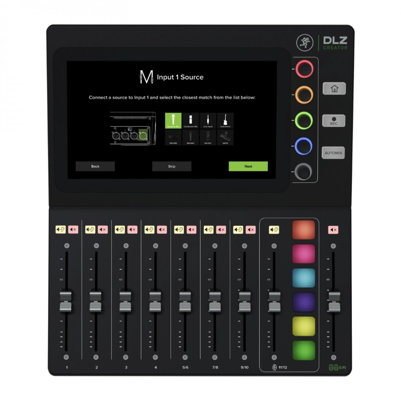 Mackie DLZ CREATOR Mixer Digitale Adattivo per Podcasting e Streaming