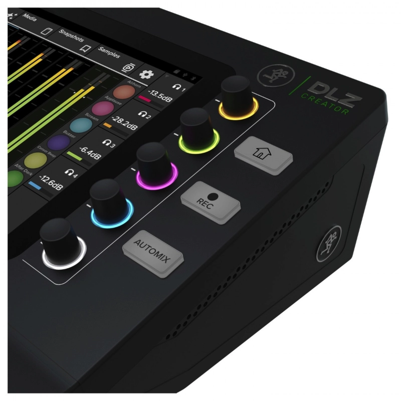 Mackie DLZ CREATOR Mixer Digitale Adattivo per Podcasting e Streaming
