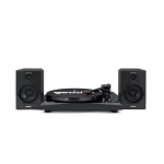 Gemini TT900 BB Black/Black Giradischi Bluetooth con Speaker 50W Nero