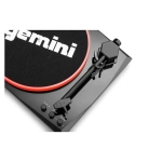 Gemini Giradischi TT900 BR Bluetooth con Speaker 50W Rosso e Nero
