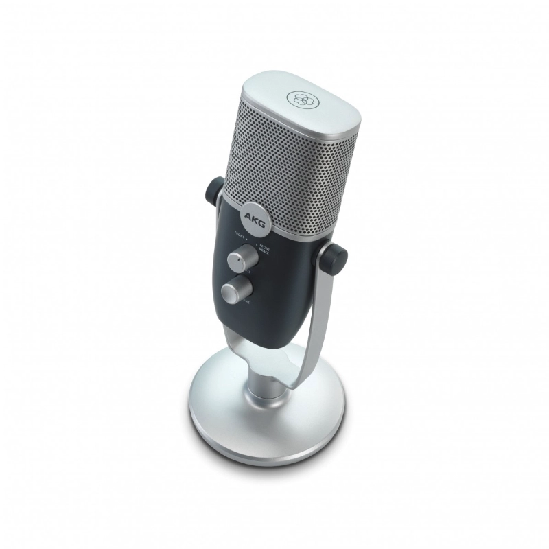 AKG ARA Microfono a Condensatore USB con 2 Diagrammi Polari