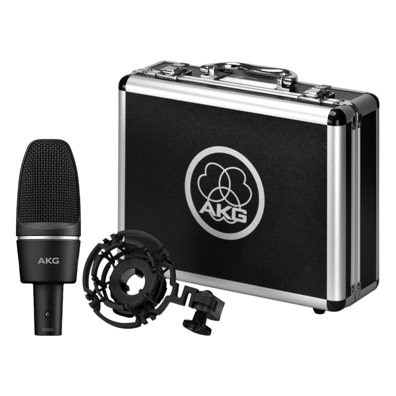 AKG C3000 Microfono Cardioide a Diaframma Largo per Voce e Strumenti