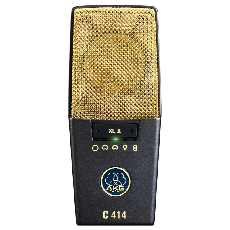 AKG C414 XLII Matched Pair Stereo Set Coppia di Microfoni Multipolari da Studio