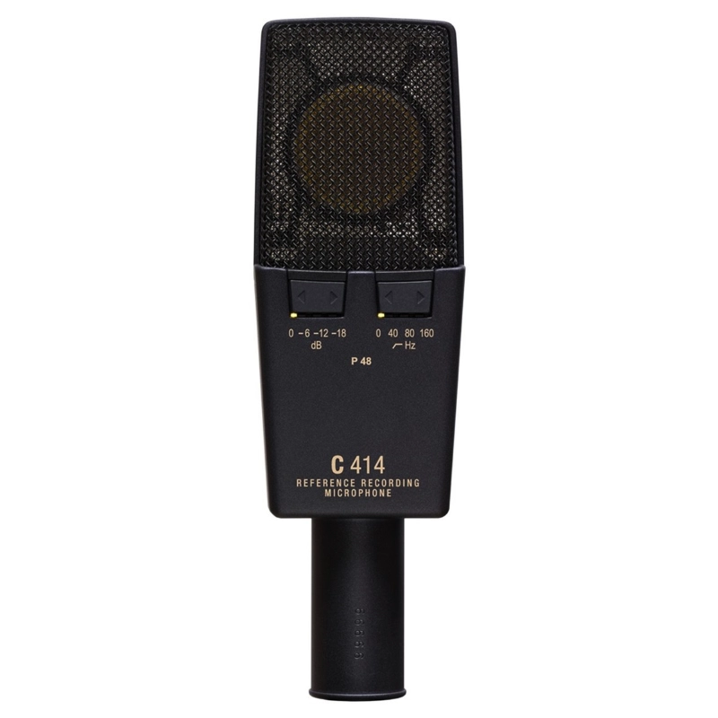 AKG C414 XLII Microfono a Condensatore a 9 Diagrammi Polari