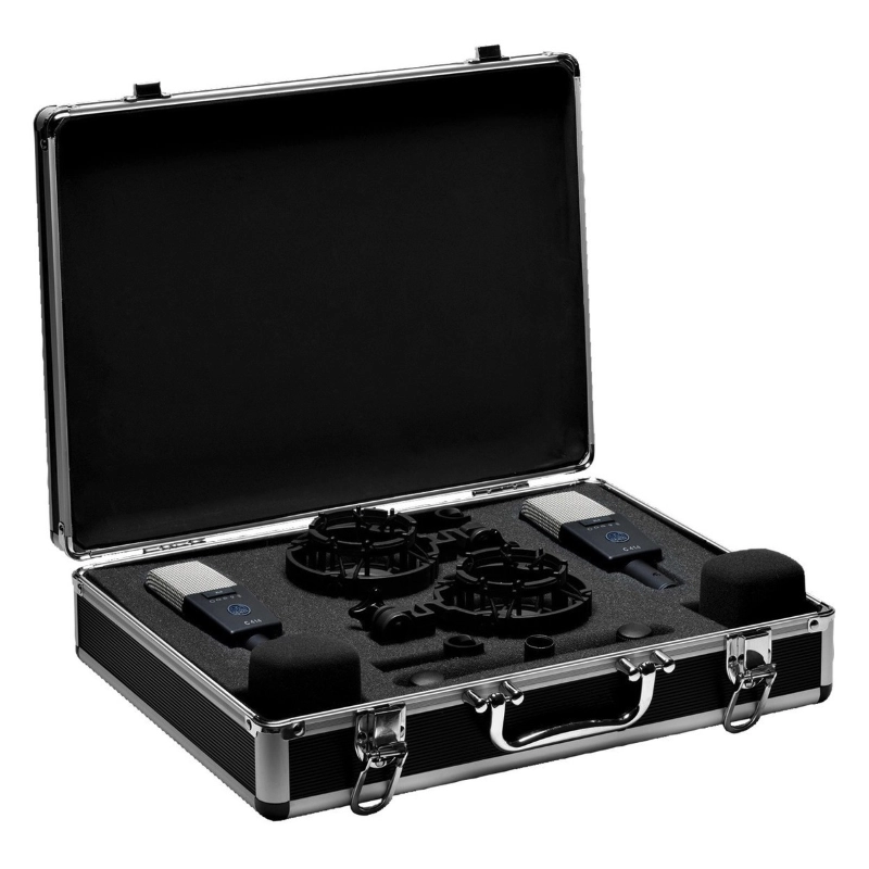 AKG C414 XLS Matched Pair Stereo Set Coppia di Microfoni Multipolari da Studio