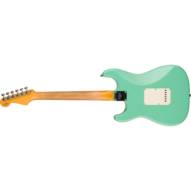Fender Custom Shop 1959 Stratocaster® Journeyman Relic®, 3A Rosewood Fingerboard, Faded Aged Sea Foam Green 9236091090