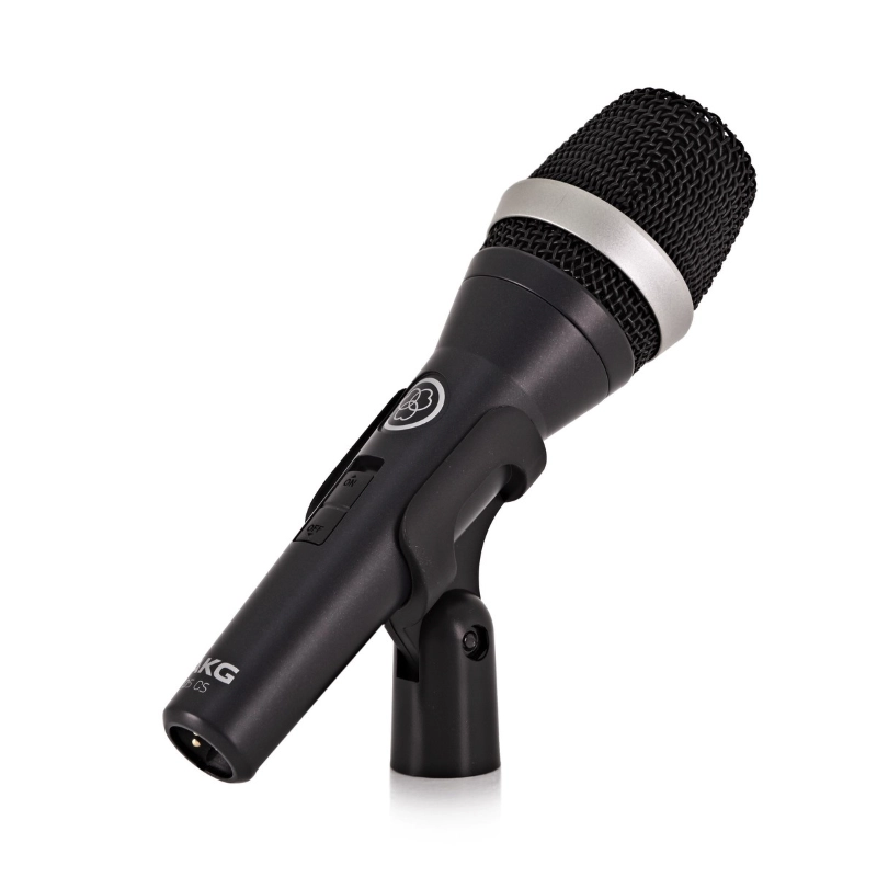 AKG D5CS Microfono Professionale Dinamico Cardioide per Voce ON-OFF Live