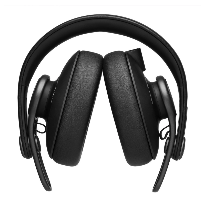 AKG K371 Cuffia da Studio Chiusa Sovraurale Nera
