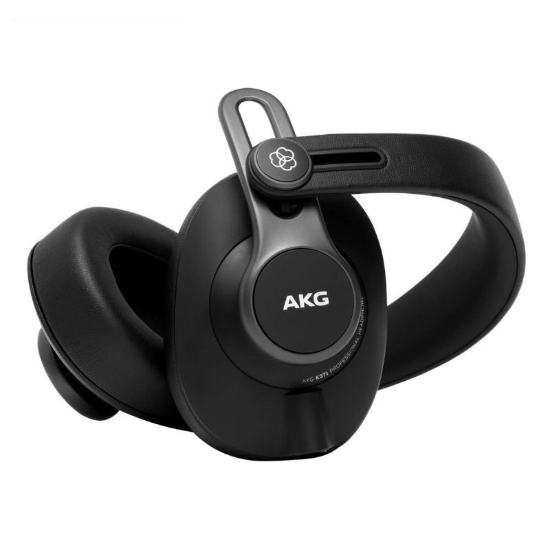 AKG K371 Cuffia da Studio Chiusa Sovraurale Nera