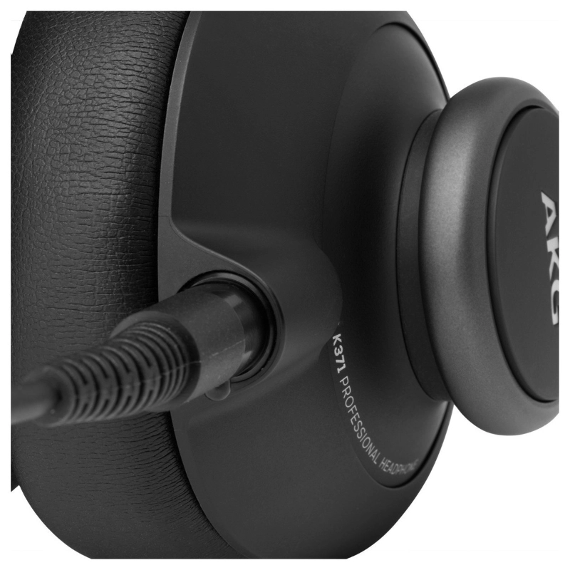 AKG K371 Cuffia da Studio Chiusa Sovraurale Nera