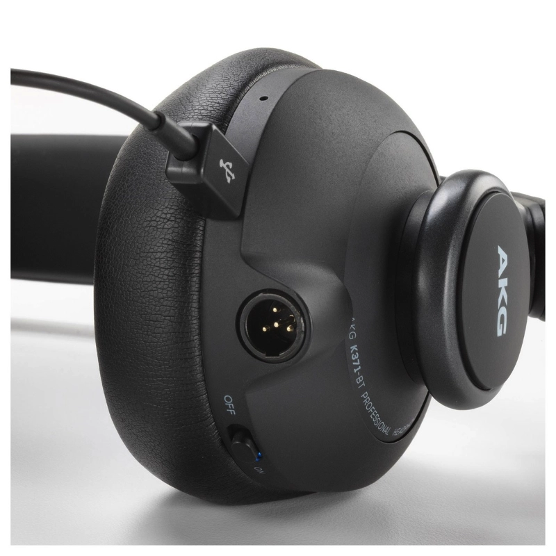 AKG K371BT Cuffia Over-Ear Bluetooth con Microfono