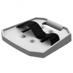 Electro Voice EVERSE 8 TRAY WH Vassoio per Ricevitore Wireless RE3 RE300 Bianco