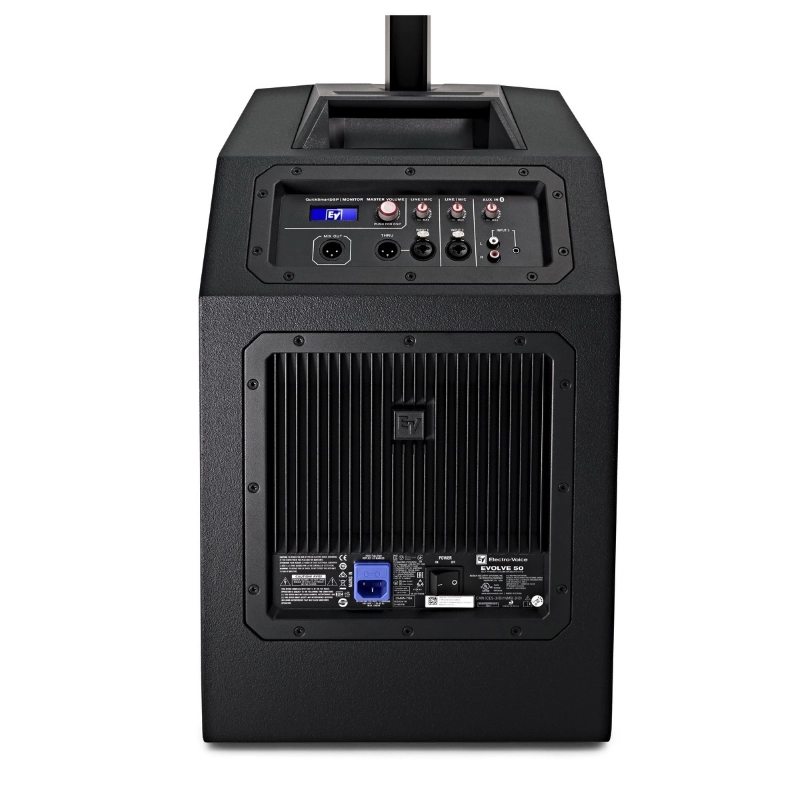 Electro Voice Evolve 50 Black 3 Ingressi
