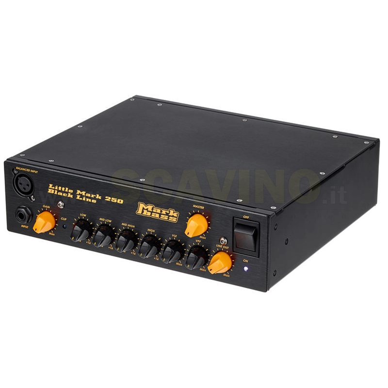 Markbass Little Mark 250 Testata per Basso 250w Black