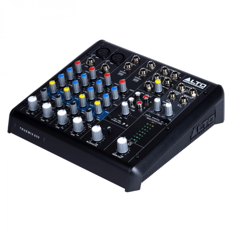 Alto Professional TrueMix 600 Mixer Analogico 6 Canali con USB e Bluetooth