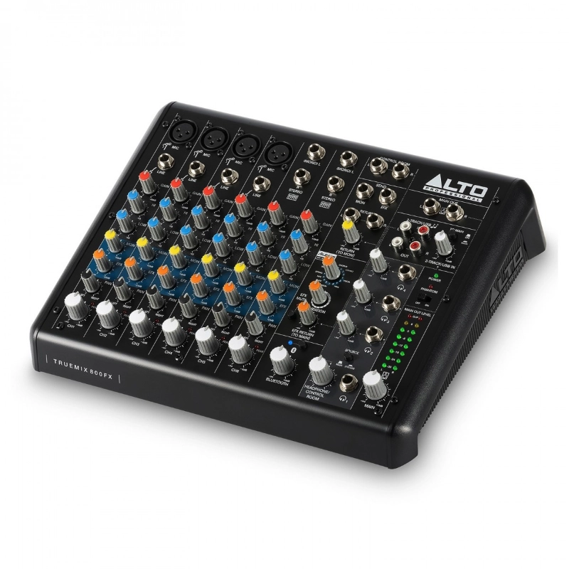 Alto Professional TrueMix 800FX Mixer Compatto 8 Canali con USB Bluetooth e Multi-FX Alesis