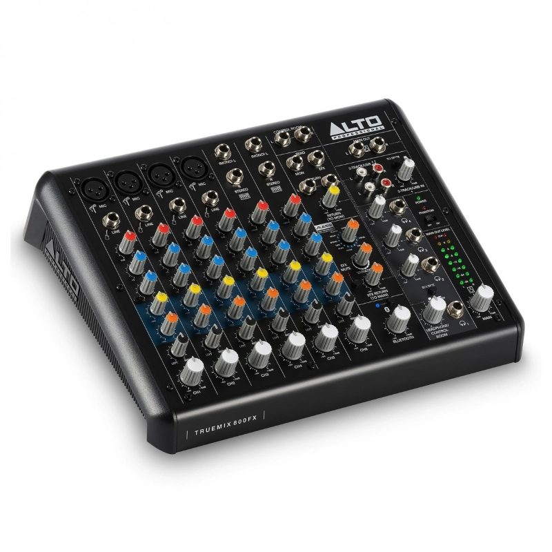 Alto Professional TrueMix 800FX Mixer Compatto 8 Canali con USB Bluetooth e Multi-FX Alesis