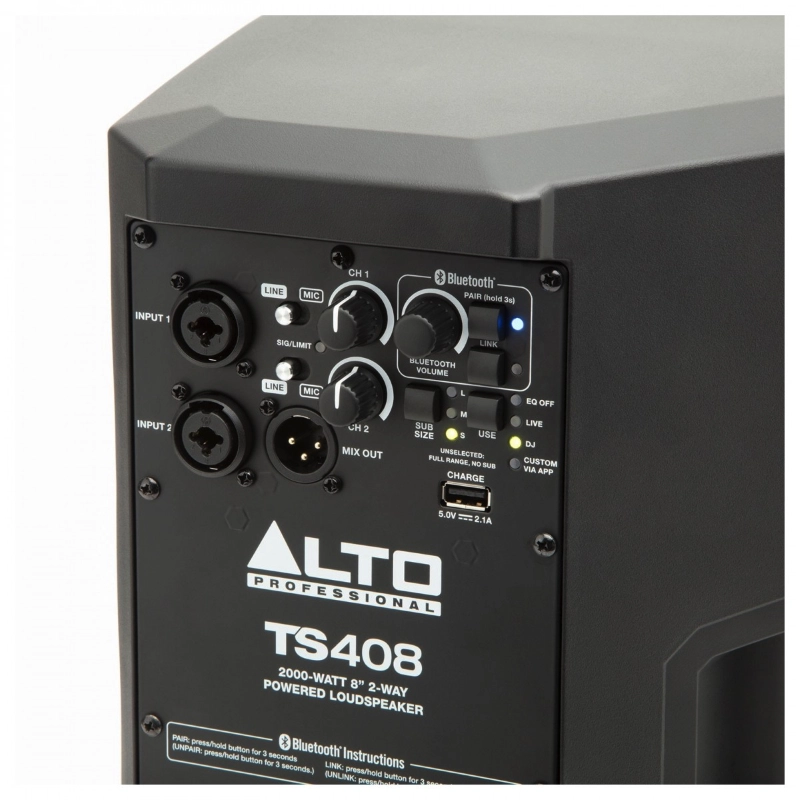 Alto Professional TS408 Cassa Attiva 8" Bluetooth 2000W
