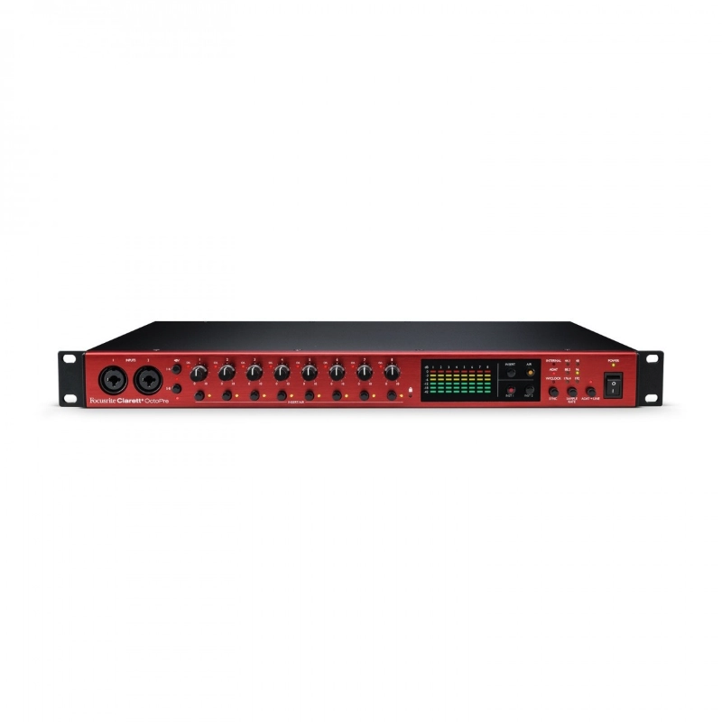 Focusrite Clarett+ Octopre Preamplificatore Adat 8 In/ 8 Out