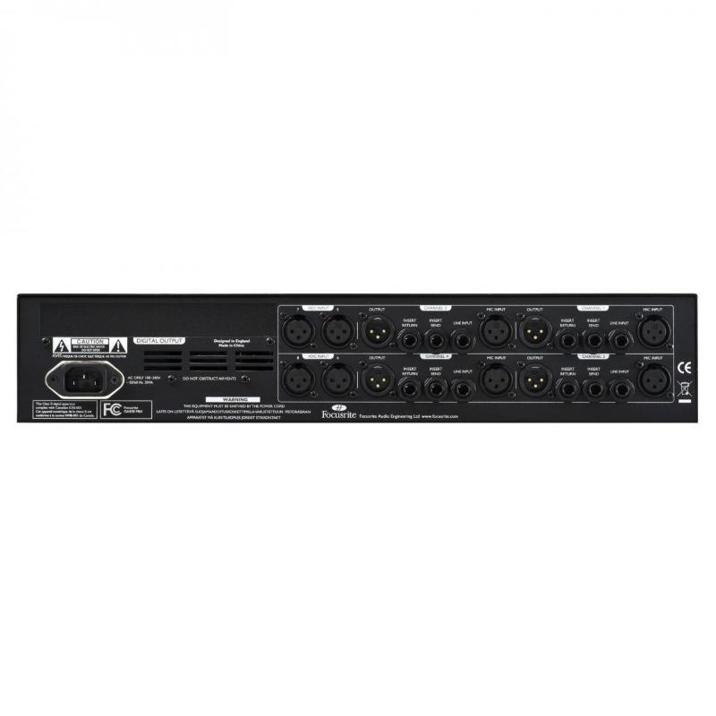Focusrite ISA 428 MKII Preamplificatore Microfonico e di Linea
