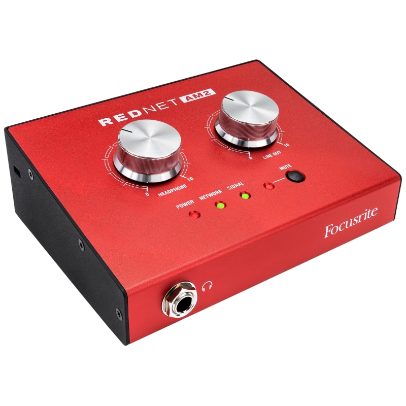 focusrite rednet am2 2