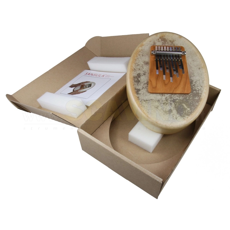 Hokema Sansula Deluxe in pelle naturale regolabile