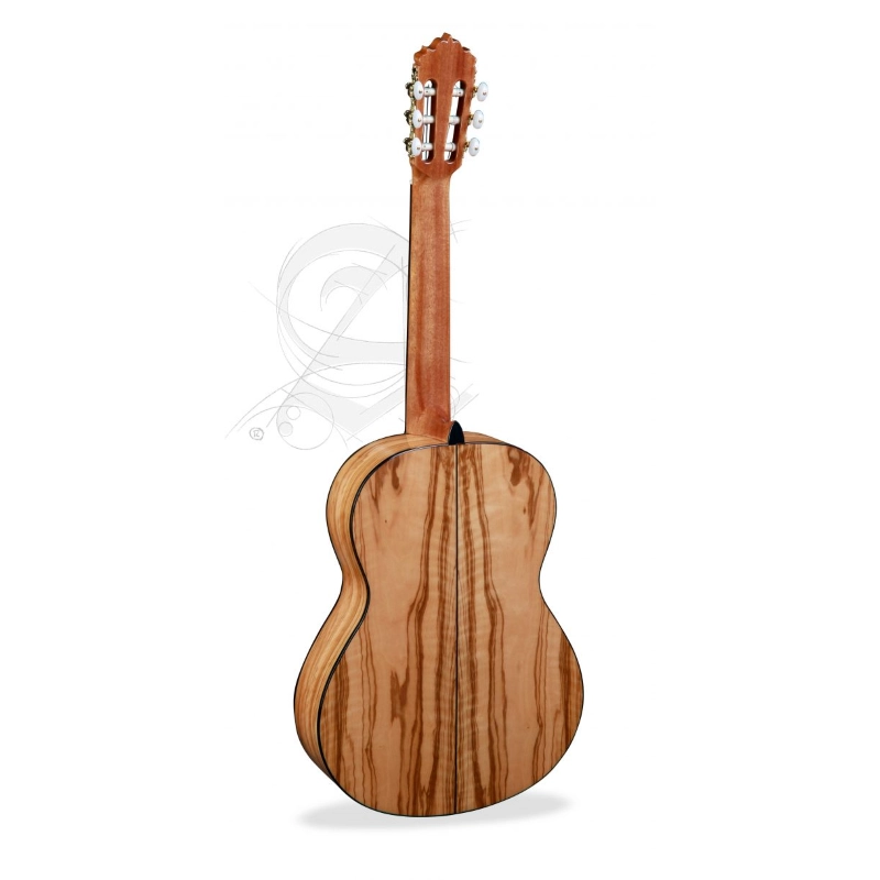 Alhambra 6 Olivo top in cedro Chitarra Classica con Borsa